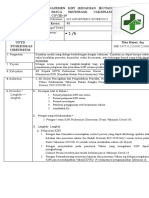 Manajemen Kipi (Kejadian Ikutan Pasca Imunisasi) Vaksinasi COVID-19 No. Revisi