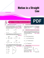 PYQ Motion in Straight Line
