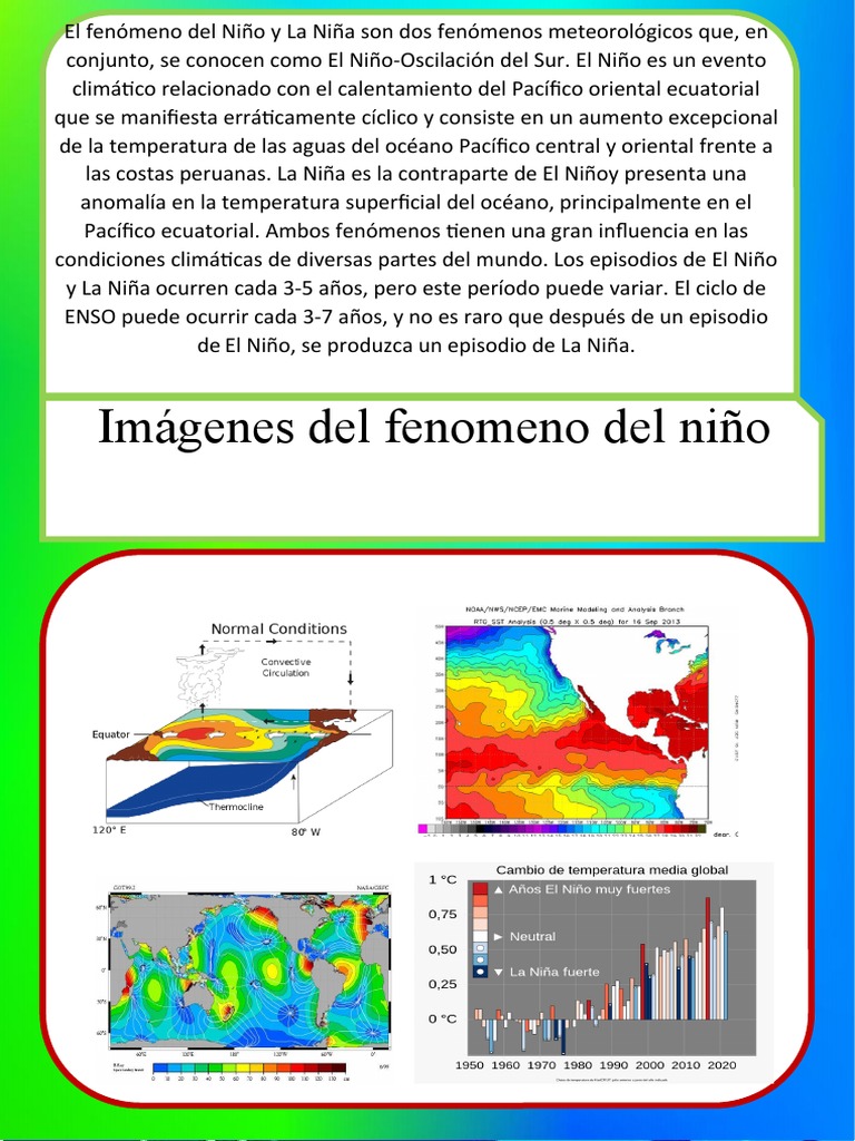 Imágenes del fenómeno El Niño | PDF