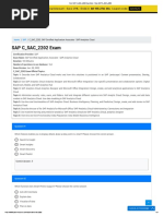 SAP C - SAC - 2202 Exam: Free Preparation Discussions