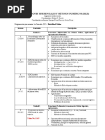 Programación Semanal EDO-Numerico 12-04 A 28-08 (Receso Igual)