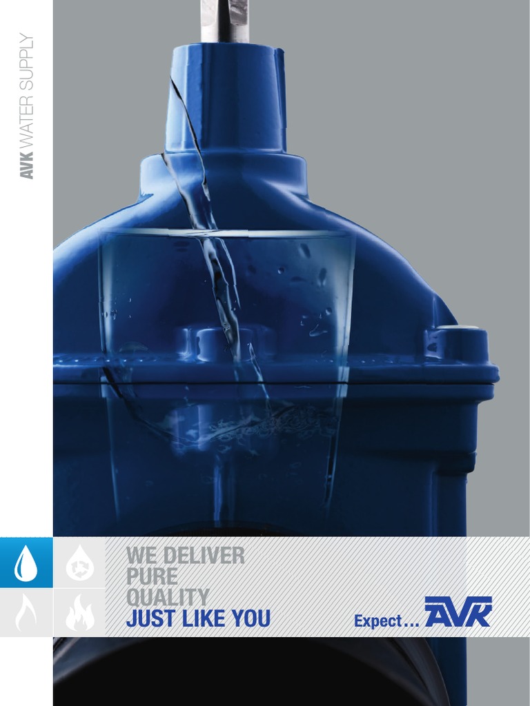 Avk Malaysia Water Supply Brochure Rfs Pdf Valve Pipe Fluid