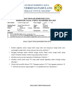 Uts - Ujian Tengah Semester Mk. Teknik Tenaga Listrik