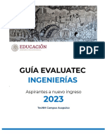 Guia Evaluatec 2023 Ingenierias Tecnm
