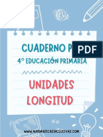 Cuaderno Unidades Longitud - 4 Curso Educacion Primaria