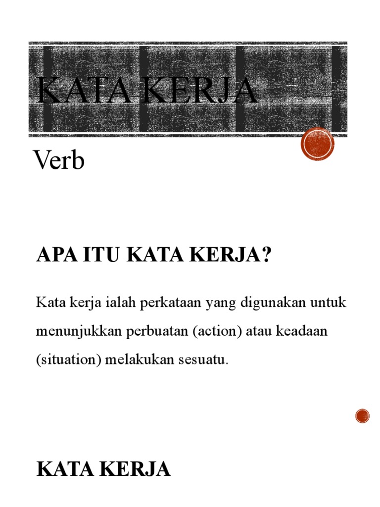 Kata Kerja | PDF