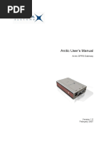 Arctic GPRS Gateway Users Manual 1.5 FINAL