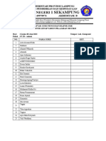 Jadwal Pengisian Erapor