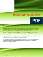 Pulmonary Tuberculosis - Curitana BSN 2b