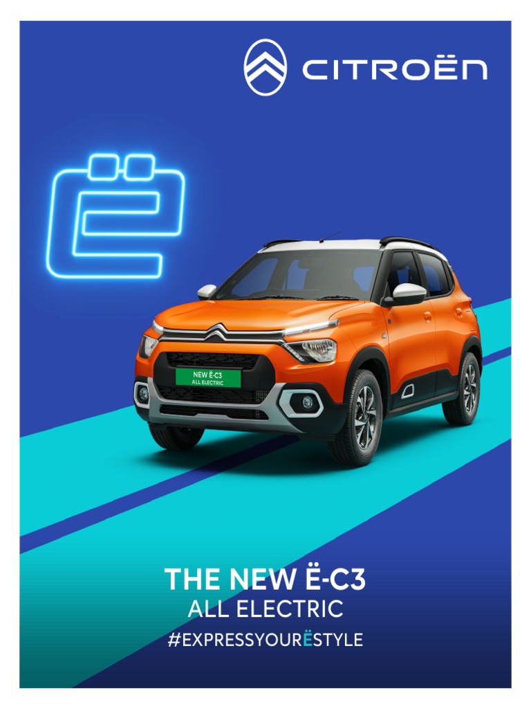 New Ë-C3 All Electric Brochure | PDF | Battery Charger | Electric Car