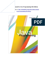 Solution Manual For Java Programming 9th Edition