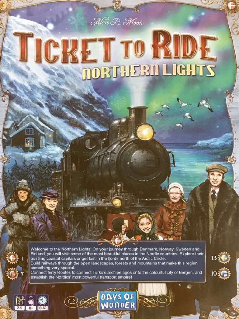The best prices today for Ticket to Ride: Northern Lights