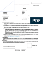 Formulario Cambio de Calidad Migratoria PDF