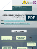 Presentasi Laporan KP