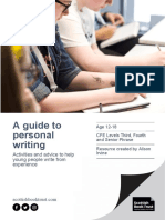 A Guide To Personal Writing NEW