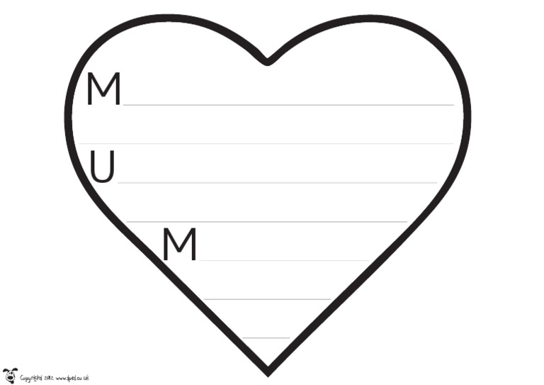 Mum Acrostic Poem Examples