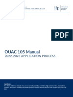 2022 OUAC 105 Manual