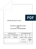 Auxiliary Trafo Spec R1 13.05.2023