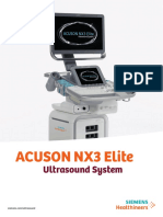 Siemens Acuson NX3 Transducer Probe