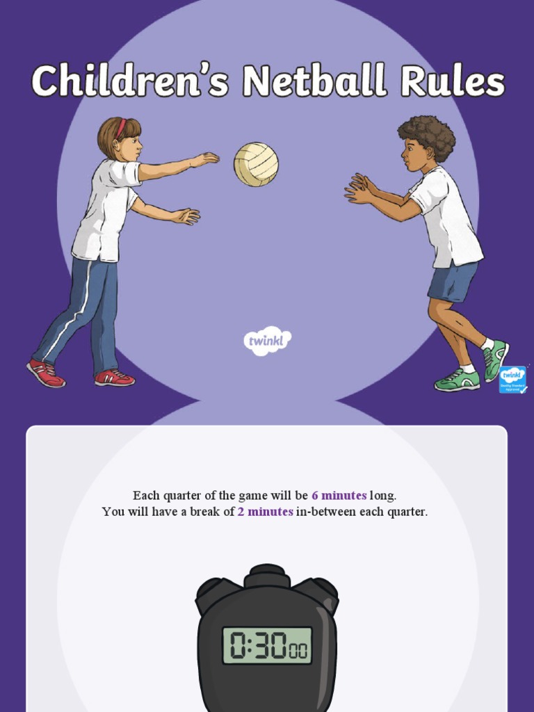 Cfe Pe 1 Childrens Netball Rules Powerpoint English Ver 5 | PDF ...