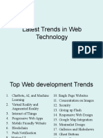 24 - Latest Trends in Web Technology-1