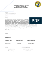 Proposal Letter