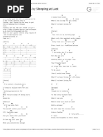 Turning Page Chords 