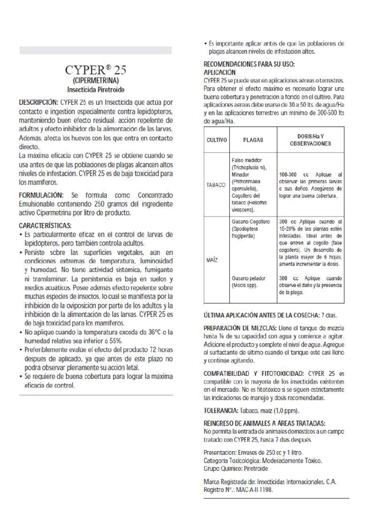 Cyper 25 | PDF