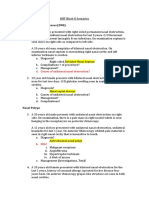 ENT Nose Block II Scenarios