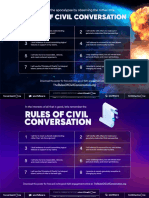 05 Rules of Civil Conversation Posters