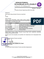 SURAT Kursus Pelatih Pembina Pramuka Tingkat Dasar (KPD) Tahun 2023