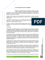 Resolució - Provisió D'alcaldia de Justificació de L'expedient