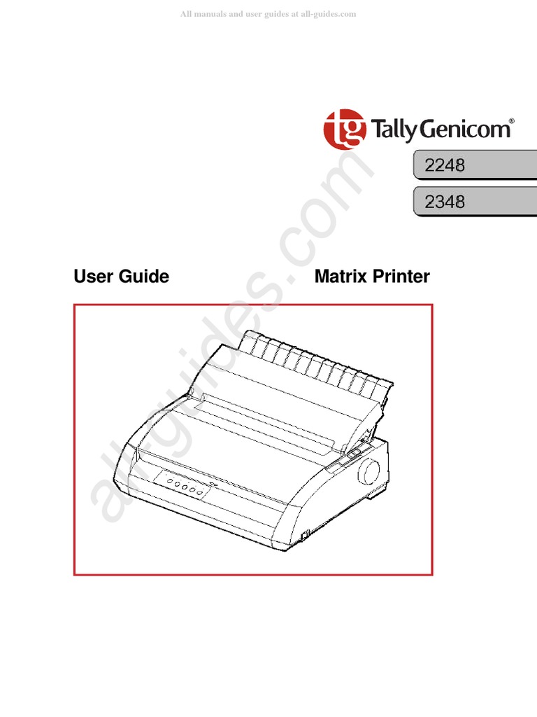 Tallygenicom 2248 Pdf Printer Computing Electromagnetic 