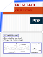 Materi Kuliah Stuktur Beton