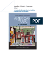 Test Bank For American Music A Panorama Concise 5th Edition