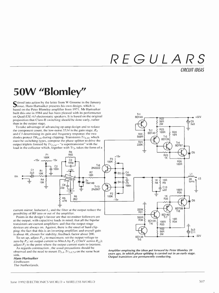Wireless World 1992 06 IDX 69 PDF Amplifier Computer Engineering
