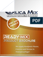 SilicaMix Product Brochure2
