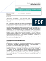 IFRS PA 2020-02 Potential Effects of Coronavirus As at 31 December 2019