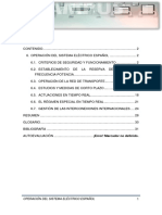 Tema 6. Operación Del Sistema Eléctrico Español.