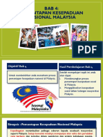 Bab 4 - Pemantapan Kesepaduan Nasional Malaysia