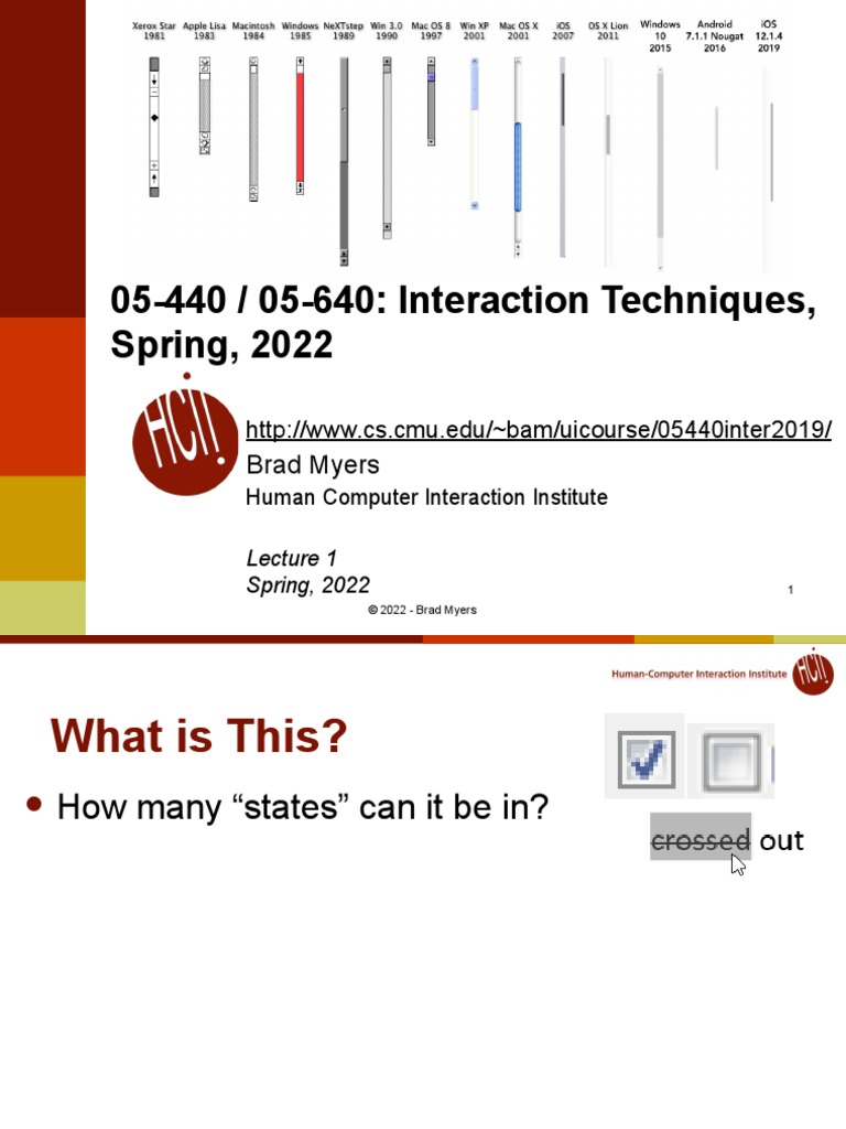 IxT22-01 Intro | PDF | Application Software | Usability