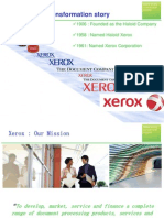 Xerox:The Transformation Story