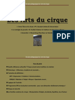 Dossier Pedagogique - Les Arts Du Cirque