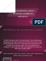 Karakteristik Ajaran Islam Dalam Bidang Keilmuan: Reyza Astya Shafira Aurella N Yayu Nur Faidah