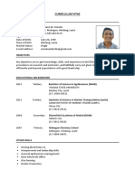 Curriculum Vitae Dotollo