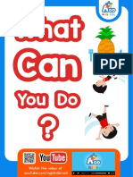 What Can You Do Flashcard Pack
