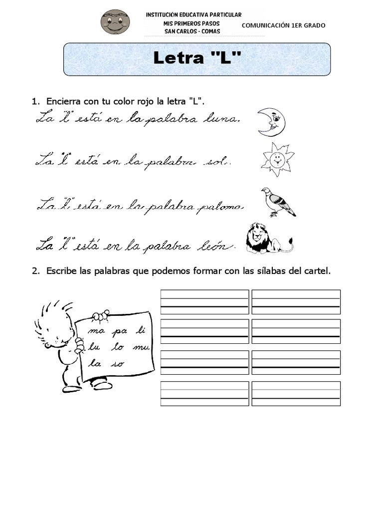 Semana-9-Comunicacion-Primer Grado | PDF | Artes del Lenguaje y ...