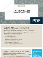 Adjectives