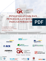 Pengenalan OJK & Pentingnya Menabung