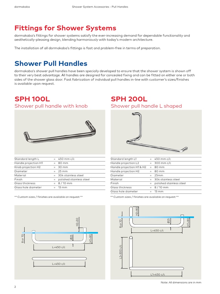 Shower Handle | PDF | Civil Engineering | Materials